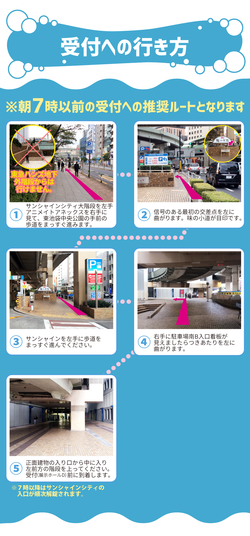 受付案内