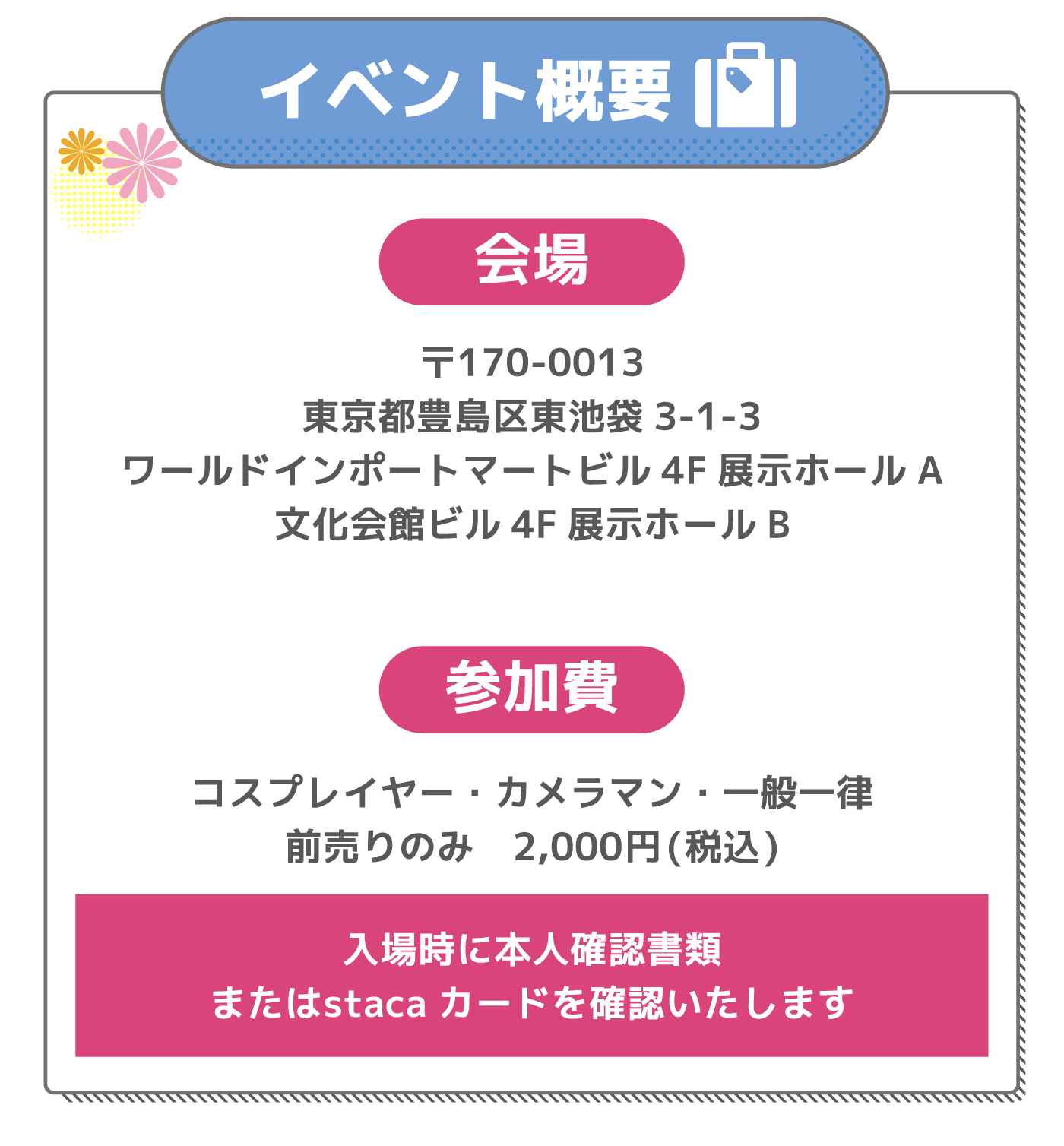 会場案内