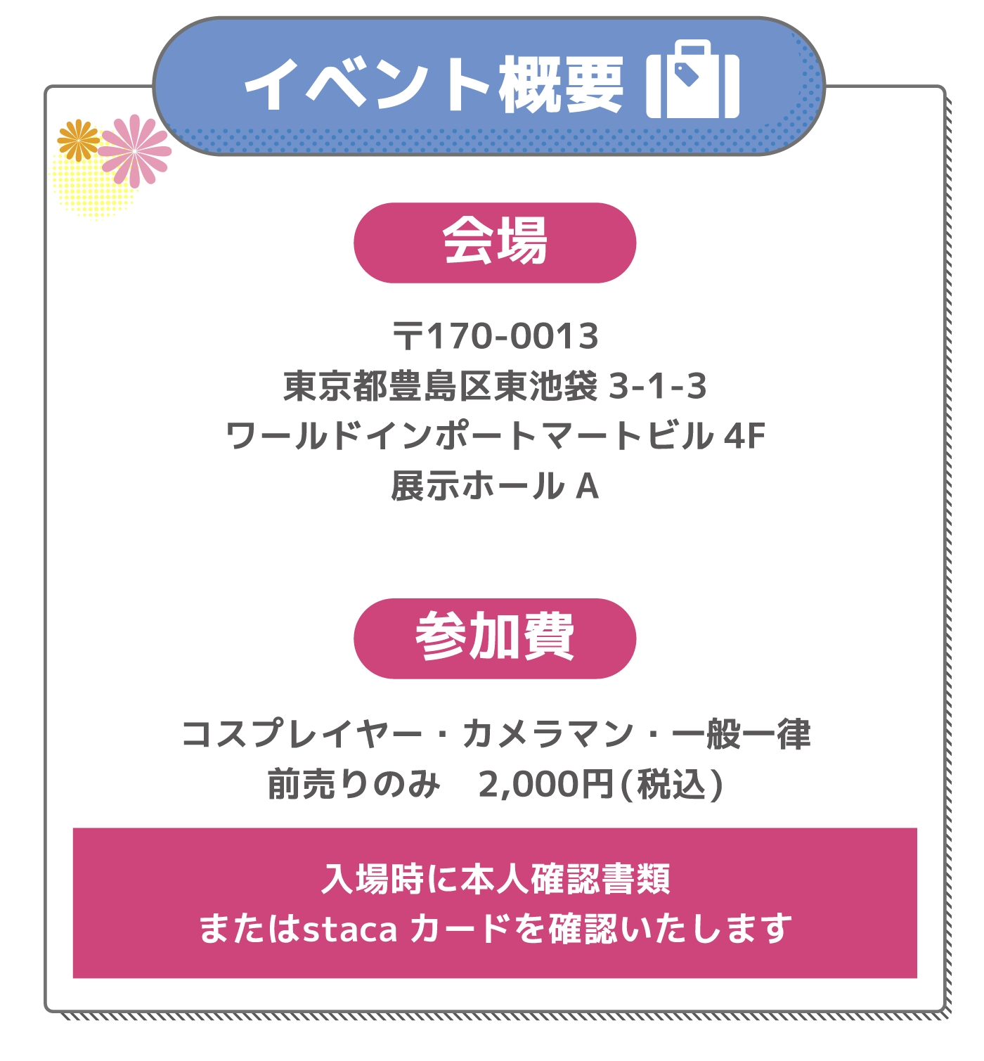 会場案内
