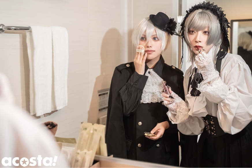 ホテルで着替えてイベント参加！