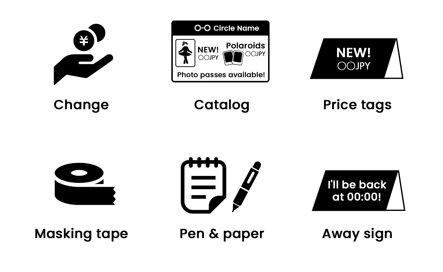 Useful items